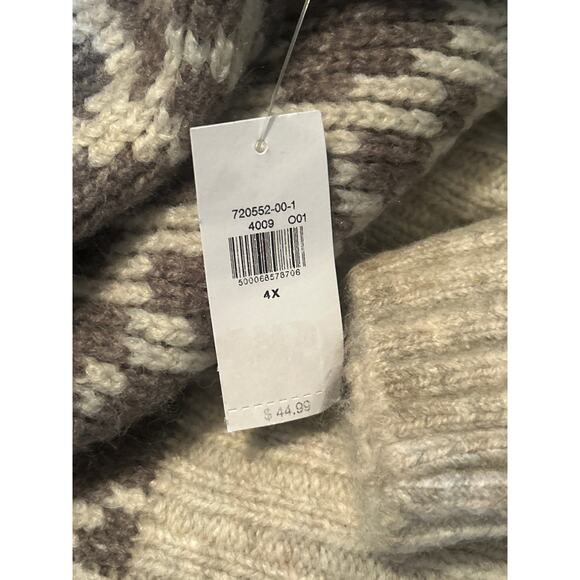 NWT Old Navy Plus Size Women's Cheetah Print Sweater Size 4X - Picture 4 of 5